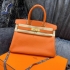 Hermes Birkin Genuine Togo leather 30cm orange  HOGTL6765777 